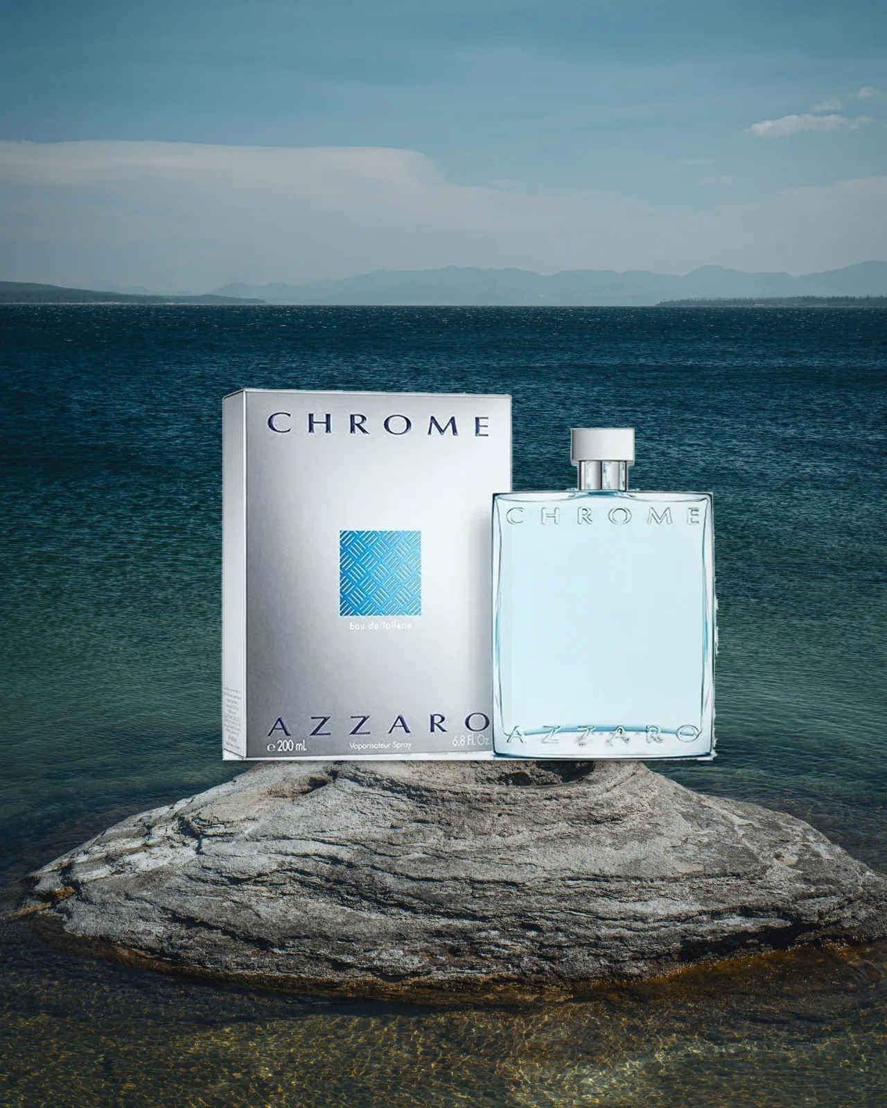 Azzaro Chrome Eau de Toilette 200ml for Men