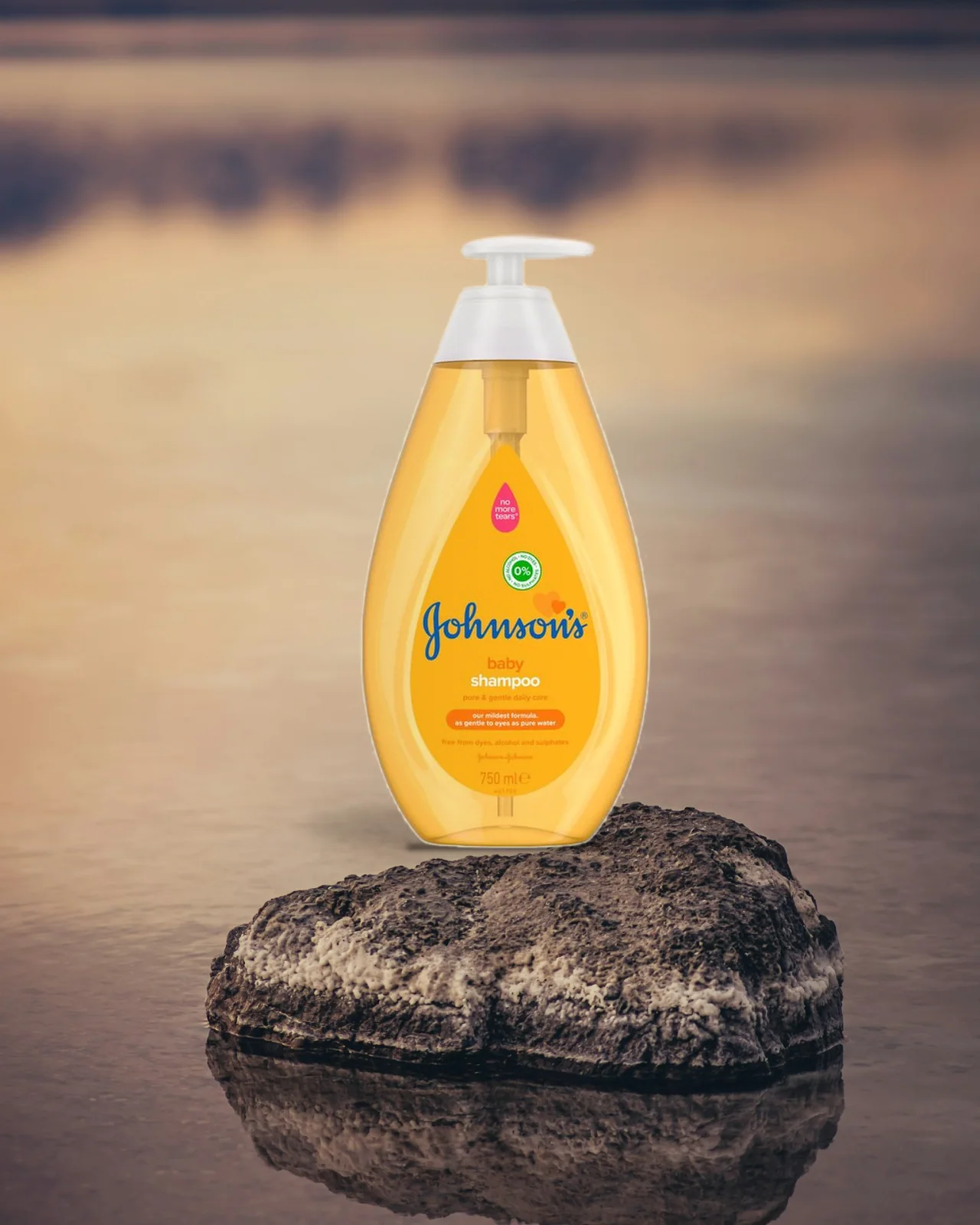 Johnson's Shampoo 750ml Italian Pump