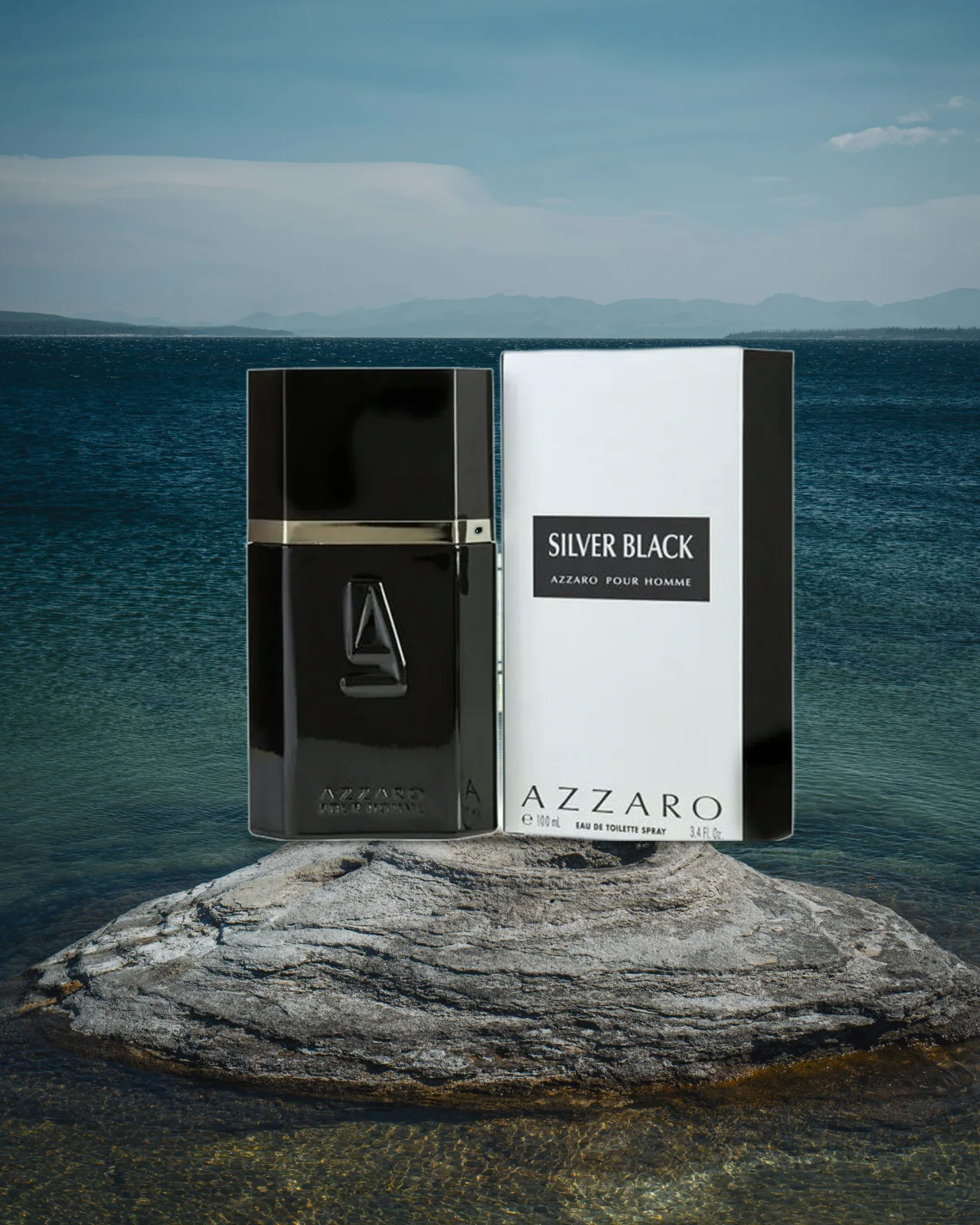 Azzaro Silver Black Eau de Toilette 100ml for Men