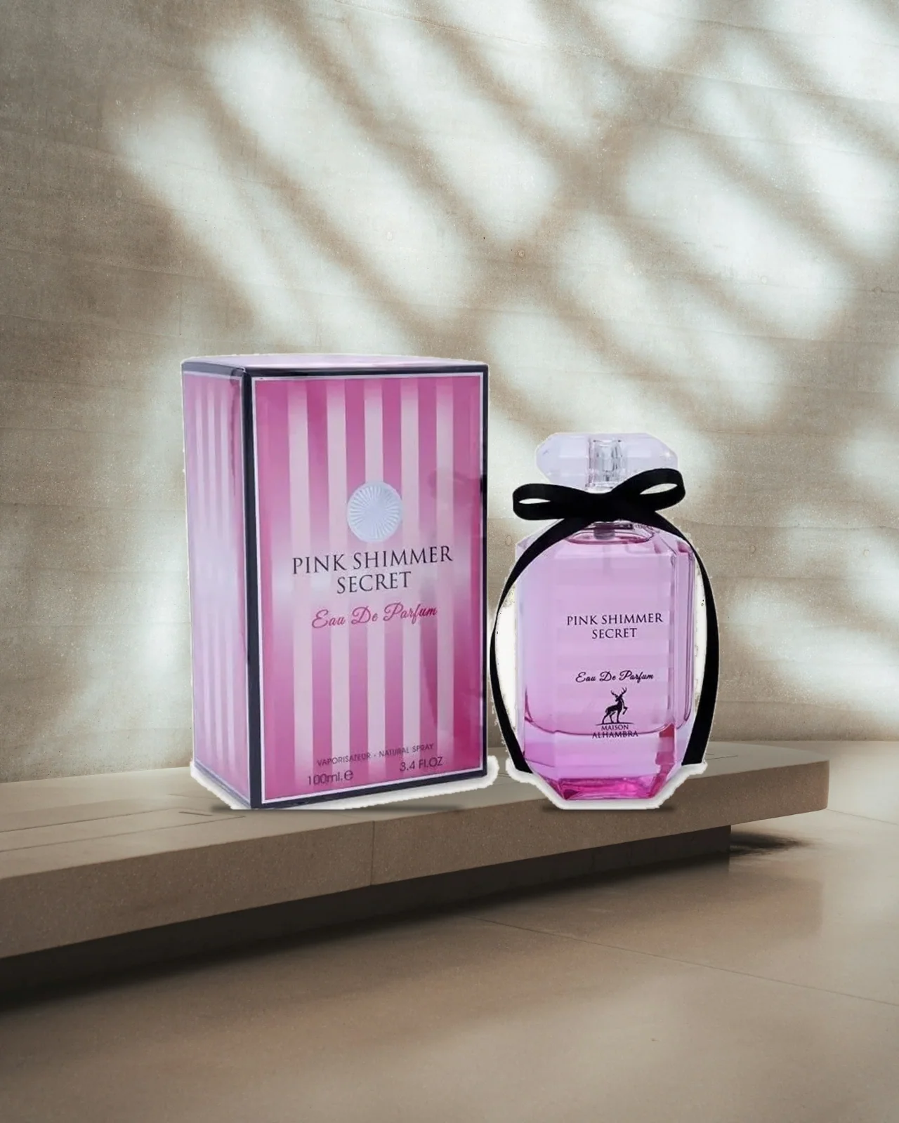 Maison Alhambra Pink Shimmer Secret Edp 100ml Women