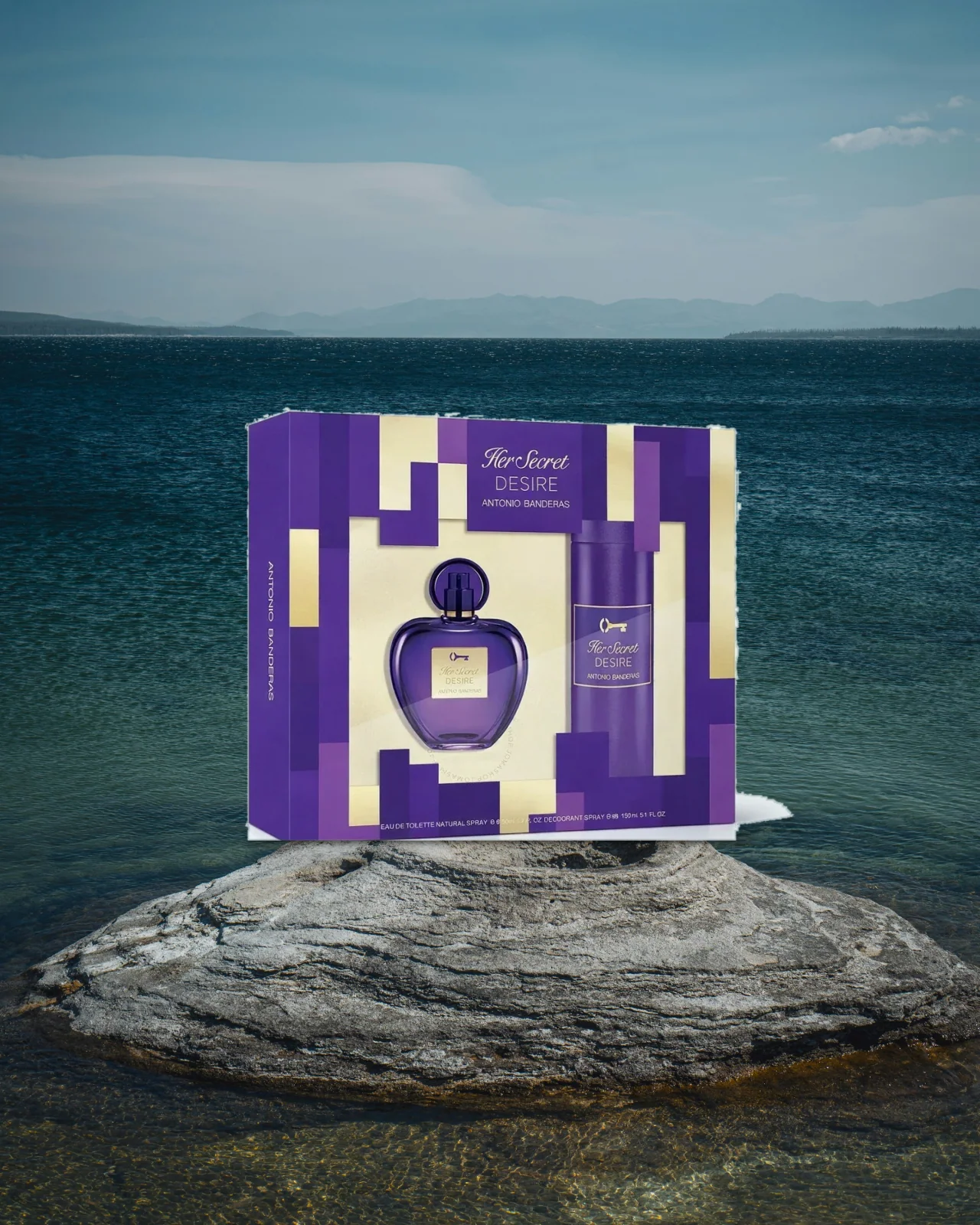 Antonio Banderas Her Secret Eau de Toilette 50ml Gift Set for Women