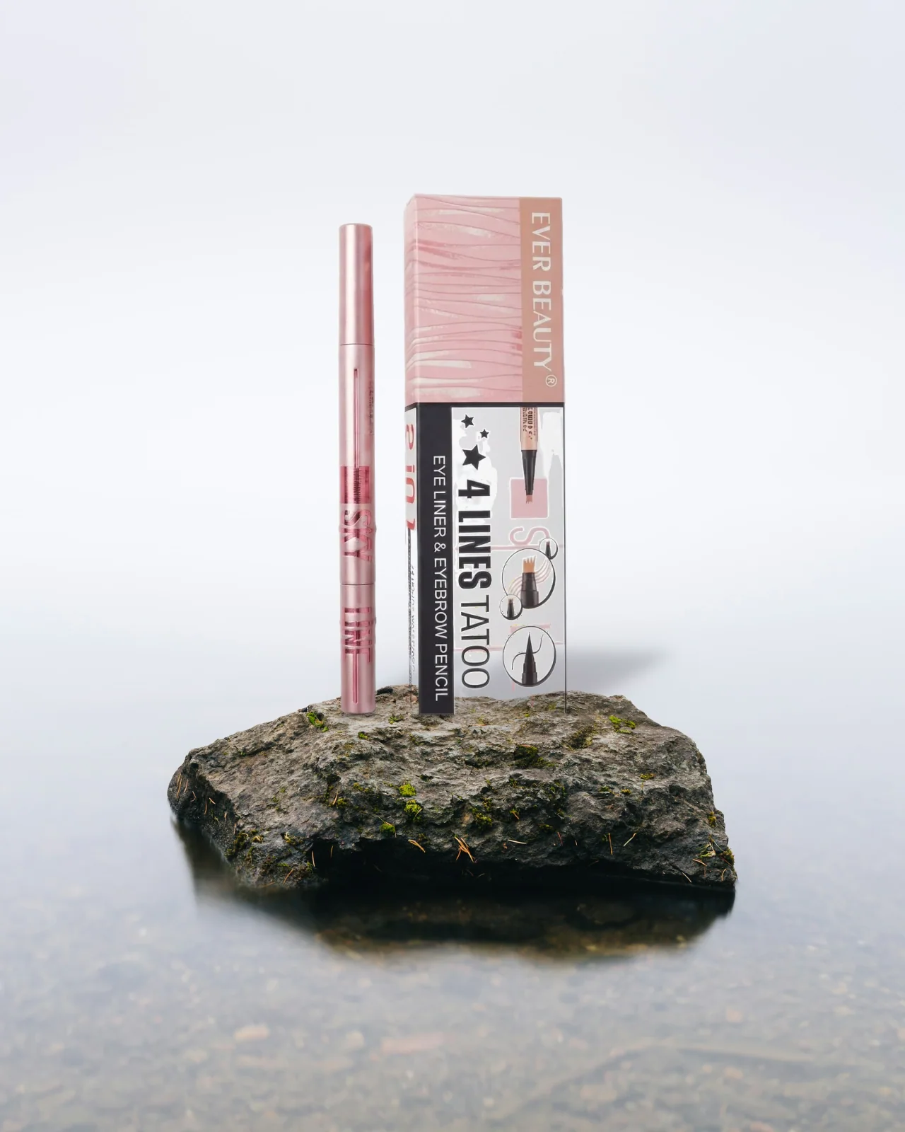 Ever Beauty 2 in 1 EyeLiner & EyeBrow Pencil | WateProof