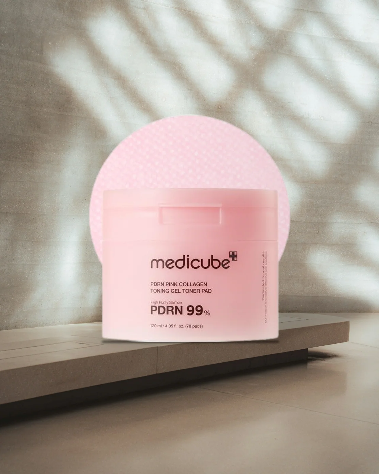 Medicube PDRN Pink Collagen Toning Gel Toner Pad - 70 Pads