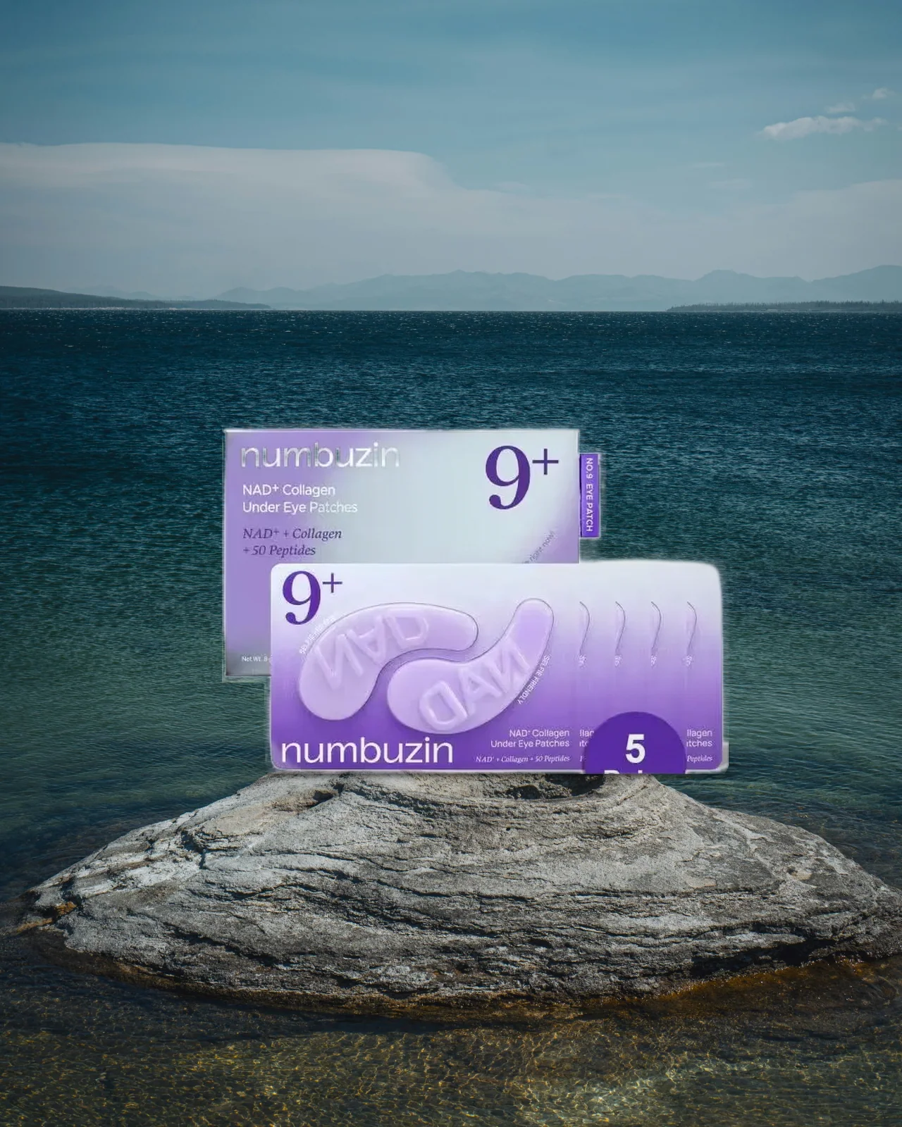 Numbuzin No.9 NAD+ Collagen Under Eye Patches - 5 Pcs