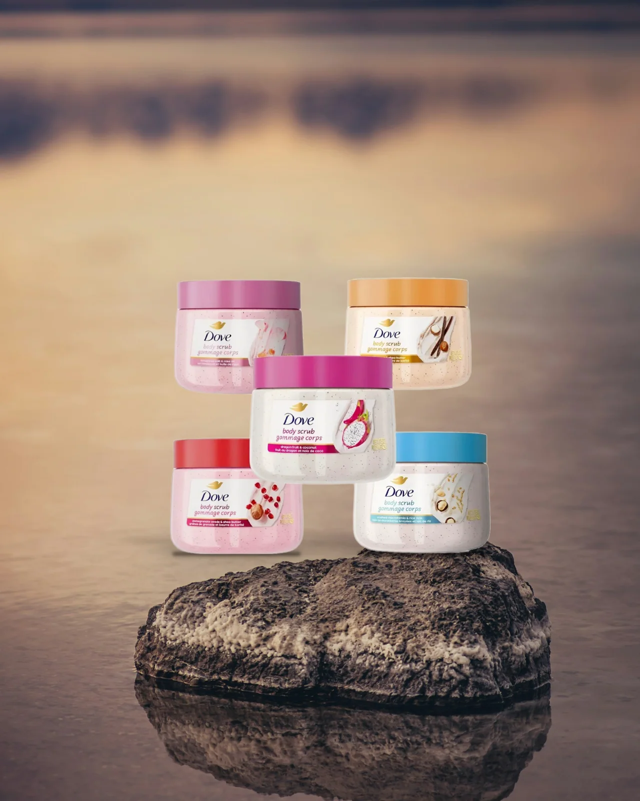Dove Body Scrub 425g