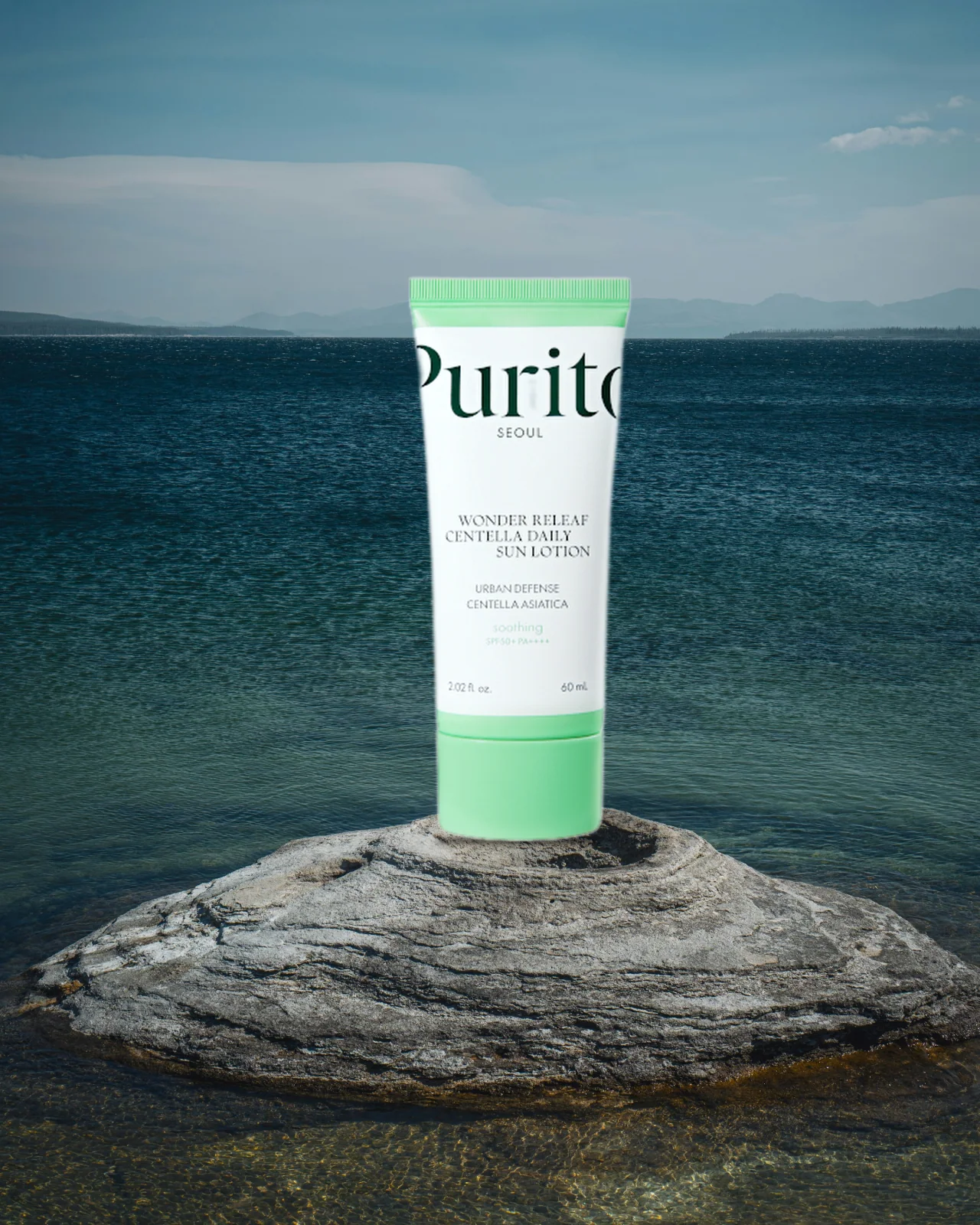 Purito Seoul Wonder Releaf Centella Daily Sun Lotion SPF50+ PA++++ 60ml