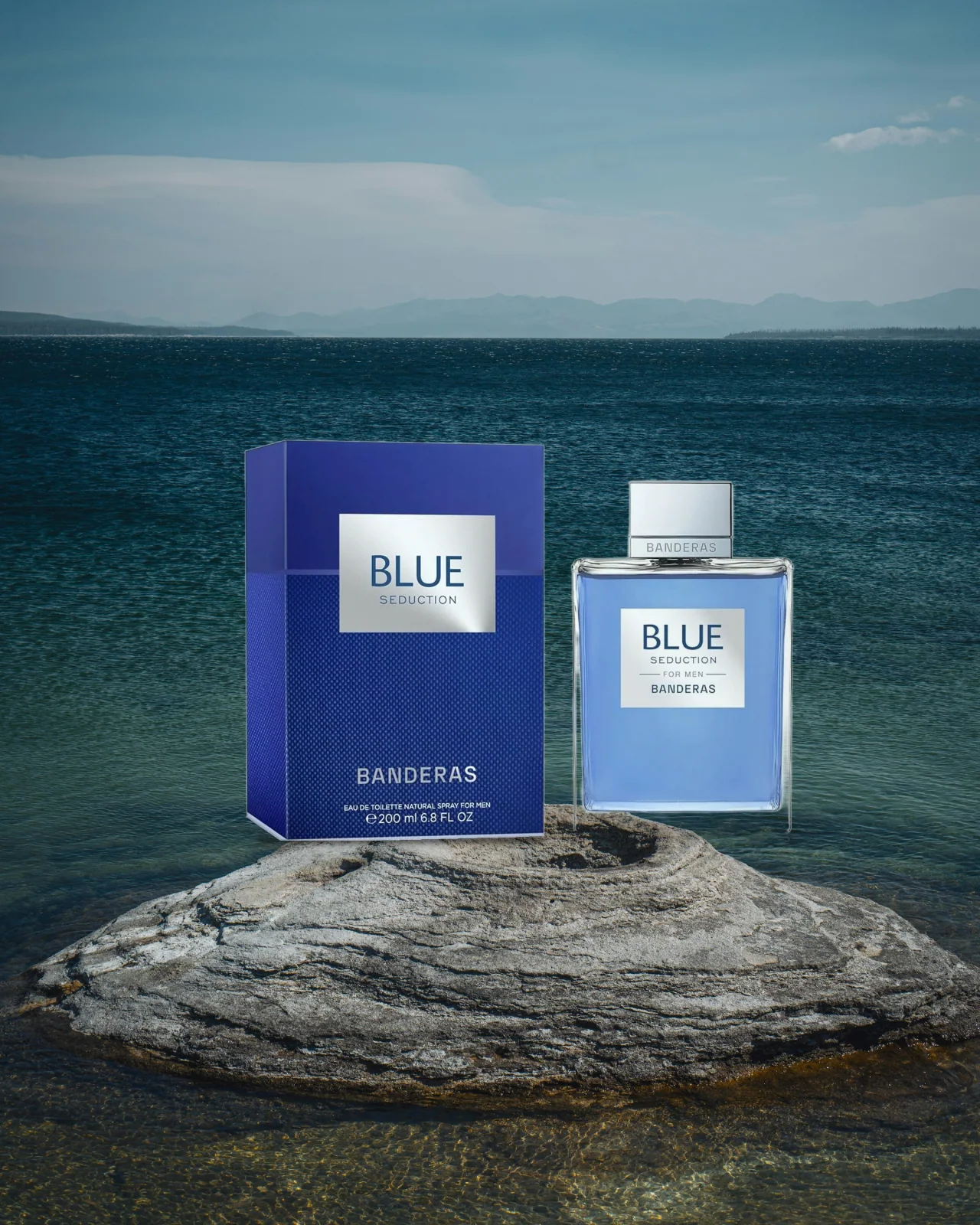 Antonio Banderas Blue Seduction Eau de Toilette 200ml for Men