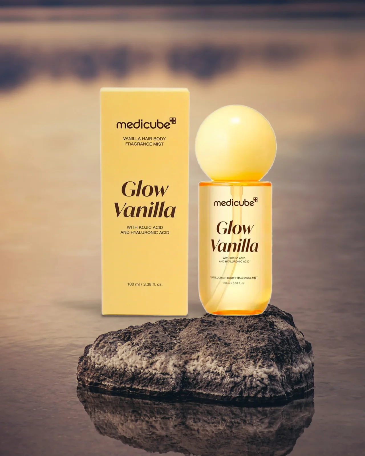 Medicube Glow Vanilla Kojic Acid Hair & Body Mist - 100 ml