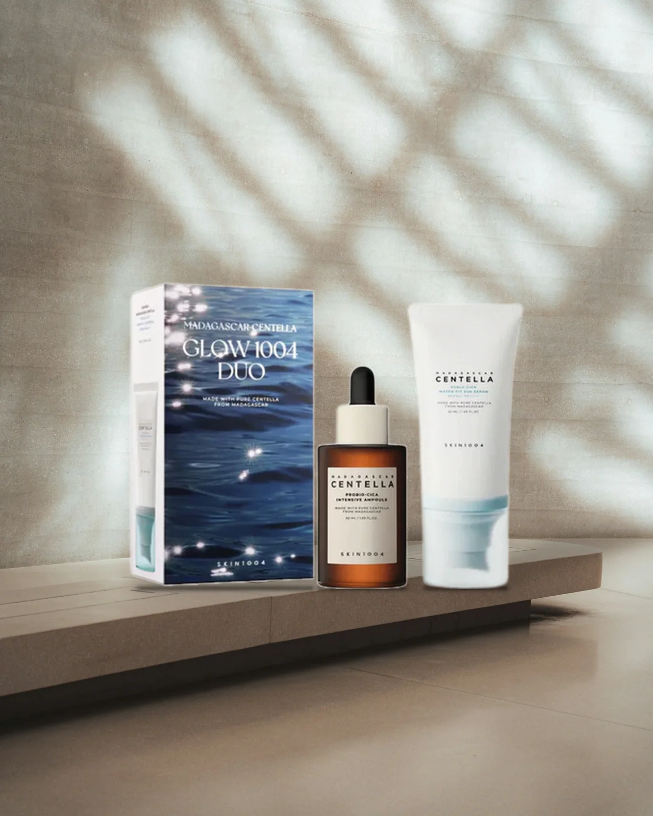 SKIN1004 Madagascar Centella Glow 1004 Duo Set (Centella 30ml + Tone Brightening 30ml)