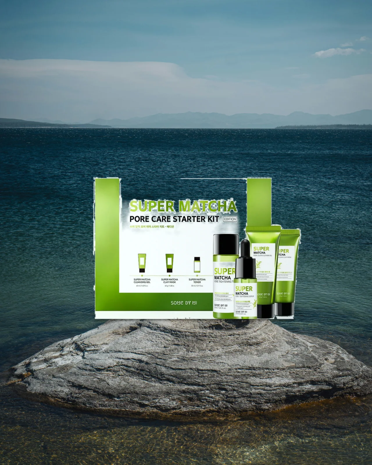 Some By Mi Super Matcha Pore Care Starter Kit (4 Items)