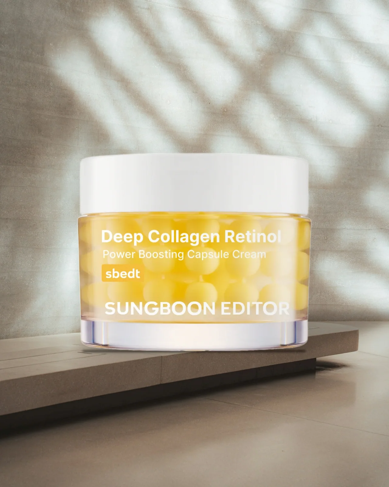 Sungboon Editor Deep Collagen Retinol Power Boosting Capsule Cream 50ml