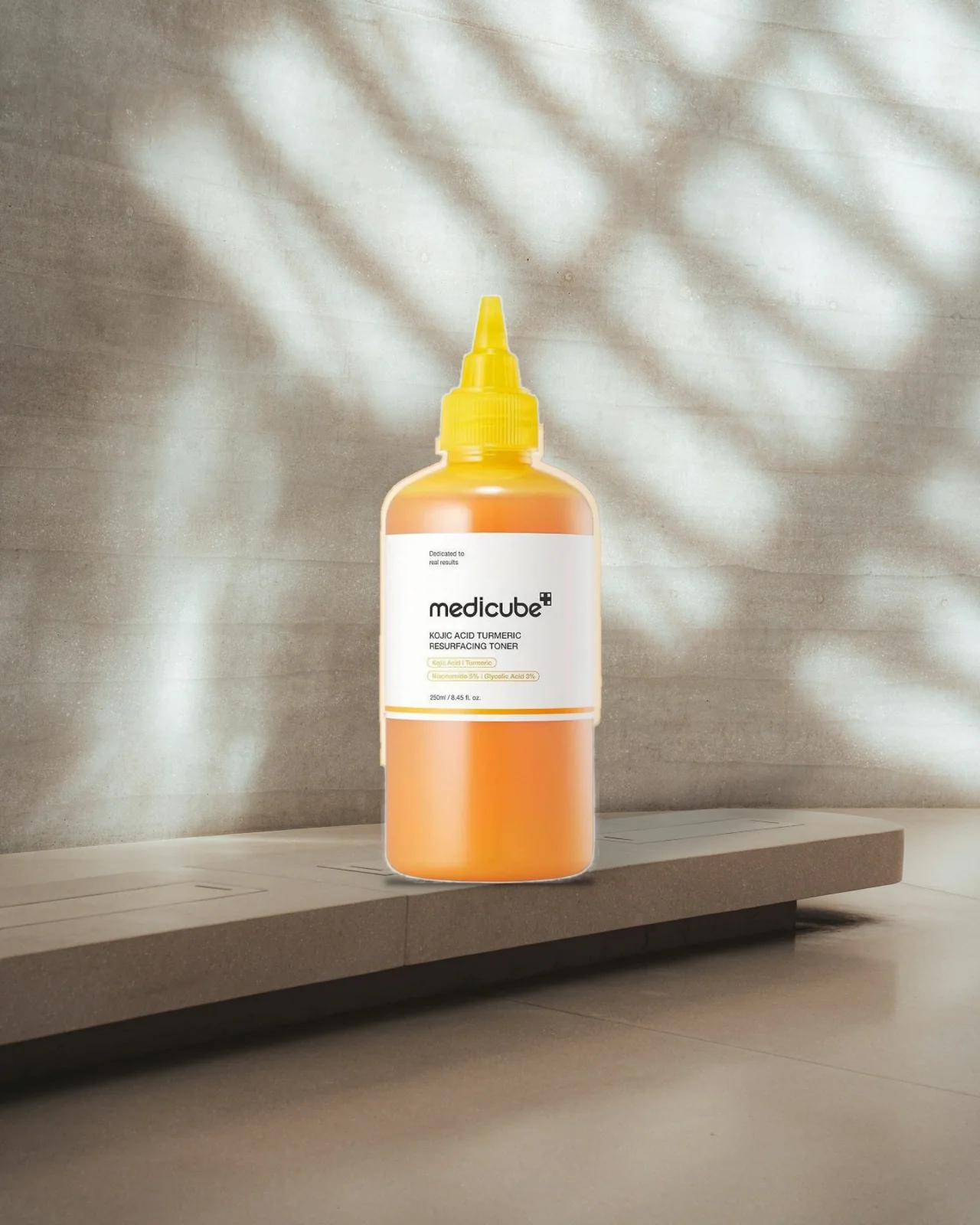 Medicube Kojic Acid Turmeric Resurfacing Toner - 250 ml