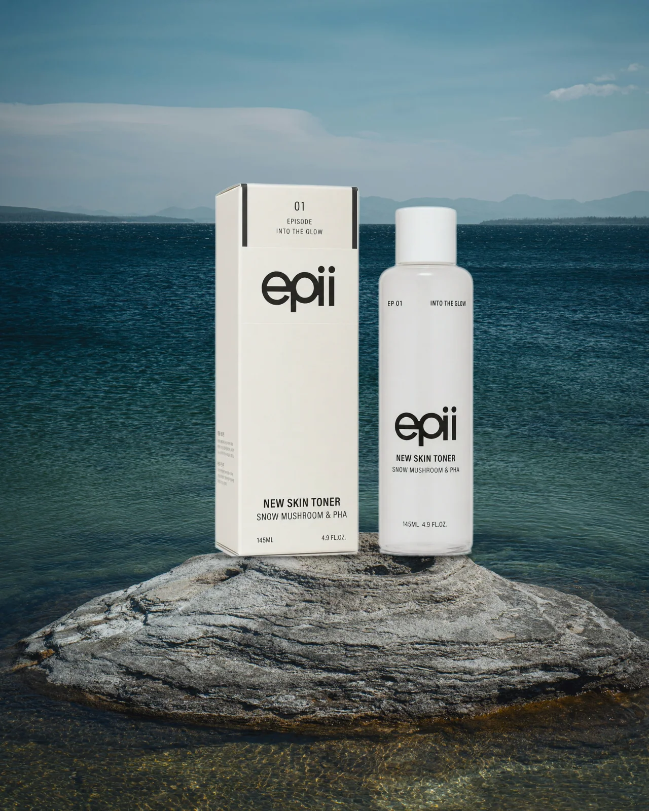 Epii New Skin Toner Snow Mushroom & PHA 145ml