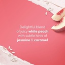 Dove Body Scrub for Visibly Silky-Smooth, Nourished Skin, White Peach & Crushed Rice with ¼ Moisturizing Cream 425g