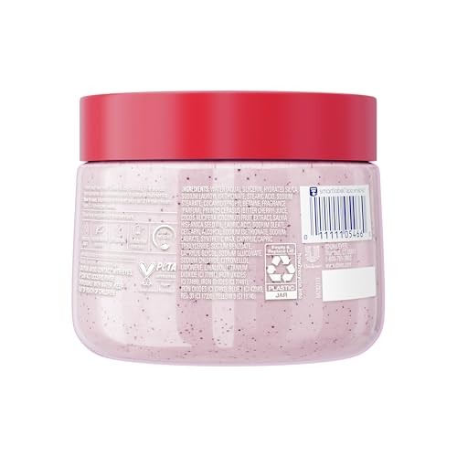 Dove Body Scrub  Crushed Cherries & Chia Milk  15 Oz (425 G)