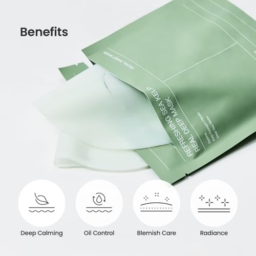 Biodance Refreshing Sea Kelp Real Deep Mask (Box of 4 Sheets) - Gallery View 3 | Abdulghani Trading