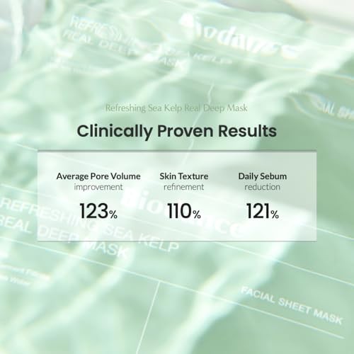 Biodance Refreshing Sea Kelp Real Deep Mask 4 Pcs