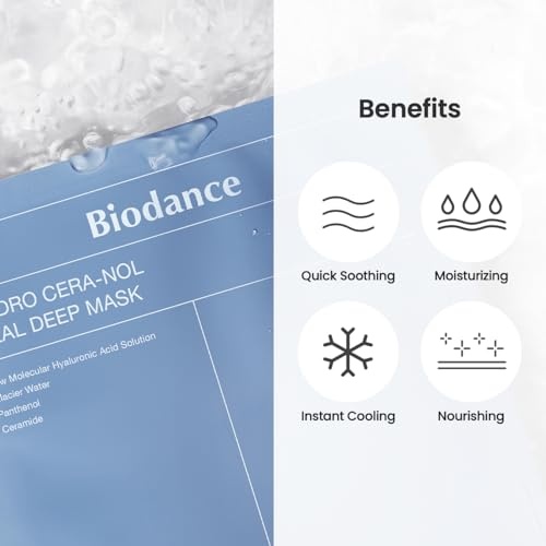 Biodance Hydro Cera-nol - Real Deep Mask 4 Pcs
