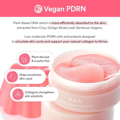 Abib PDRN Retinal Eye Patch Glow Jelly (60 Patches / 84g) - Gallery View 4 | Abdulghani Trading