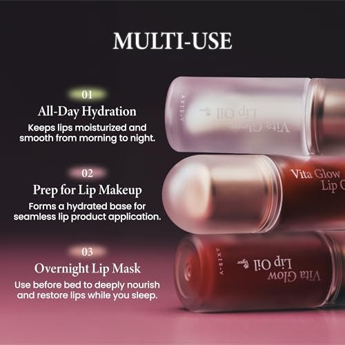 AXIS-Y - Vita Glow Lip Oil - 4.5g - Chilled Berry