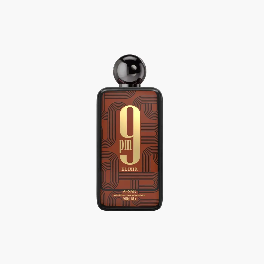 Afnan 9 PM Elixir Extrait de Parfum 100ml Men - Official Product Image | Abdulghani Trading