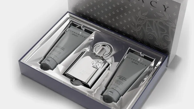 Afnan Supremacy Silver Eau de Parfum Gift Set for Men 3 Piece - Official Product Image | Abdulghani Trading