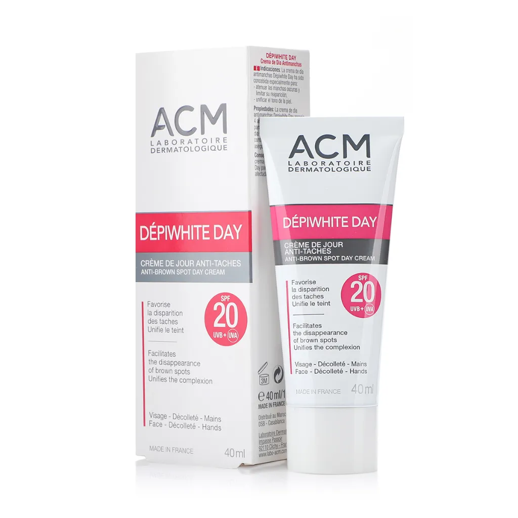 ACM Depiwhite Anti-Spot Day Cream 40ml + SPF 20 - Official Product Image | Abdulghani Trading