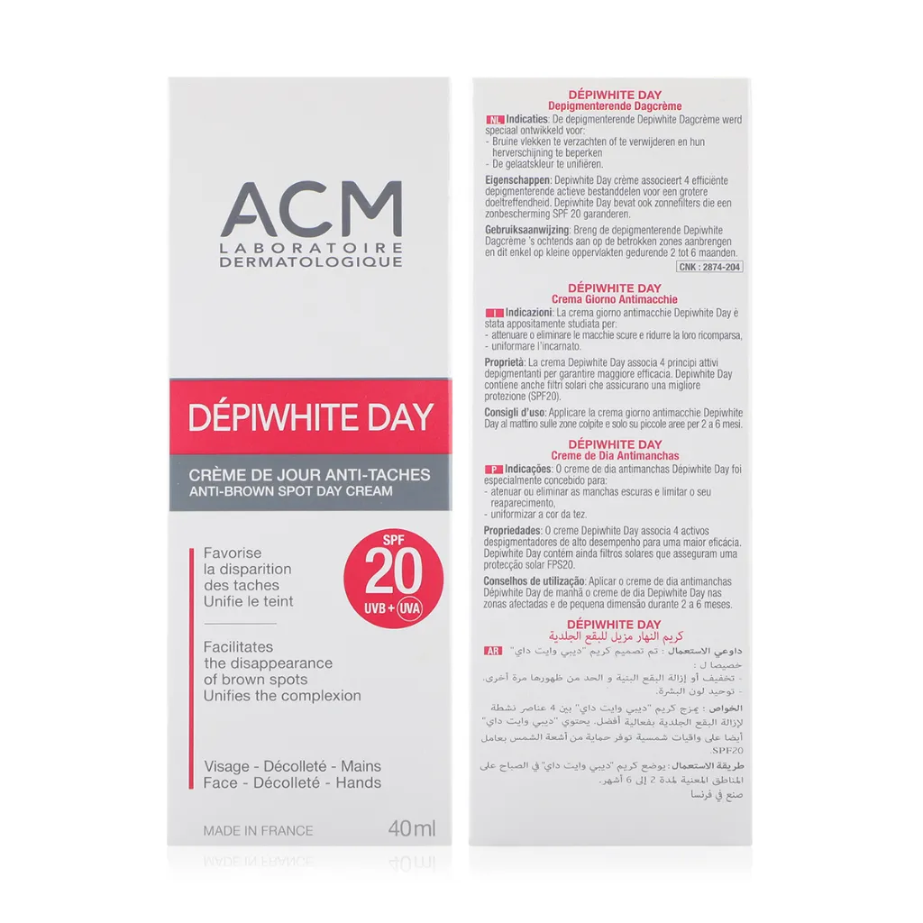 ACM Depiwhite Anti-Spot Day Cream 40ml + SPF 20 - Product View 3 | Abdulghani Trading