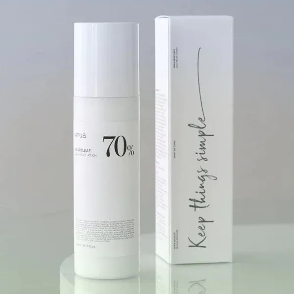 Anua Heartleaf 70% Daily Relief Lotion 200ml - Official Product Image | Abdulghani Trading