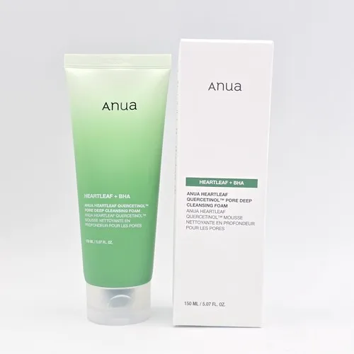 Anua Heartleaf Quercetinol Pore Deep Cleansing Foam 150ml - Gallery View 3 | Abdulghani Trading