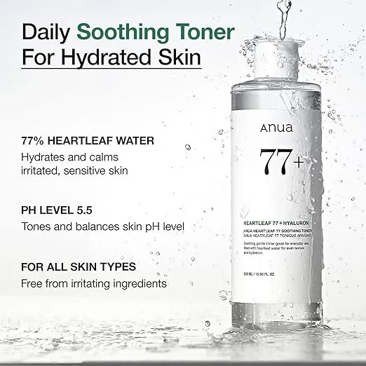 Anua Heartleaf 77% Soothing Toner 250ml - Gallery View 5 | Abdulghani Trading