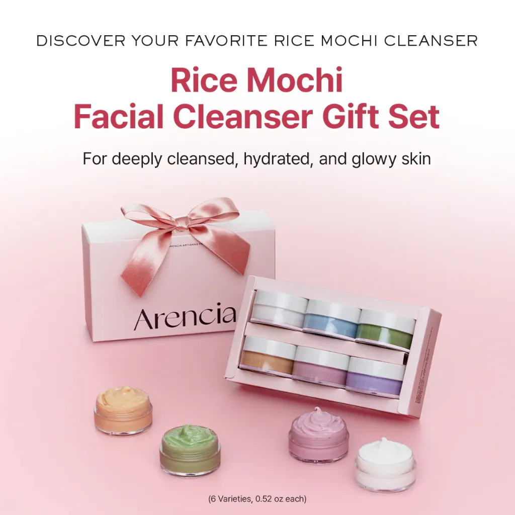 Arencia Artisan Rice Mochi Facial Cleanser Gift Set - 6 Pcs - Product View 2 | Abdulghani Trading