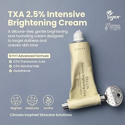 Axis-Y TXA 2.5% Intensive Brightening Cream 50ml - Gallery View 2 | Abdulghani Trading
