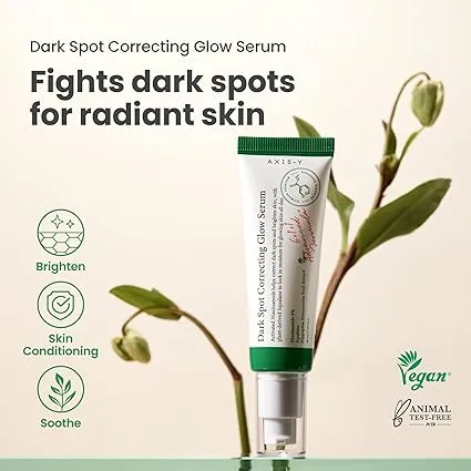 Axis-Y Dark Spot Correcting Glow Serum 50ml - Official Product Image | Abdulghani Trading