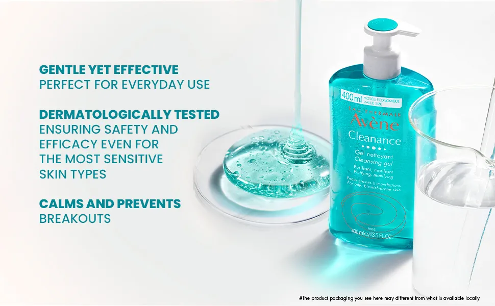 Avène Cleanance Cleansing Gel 400ml - Official Product Image | Abdulghani Trading