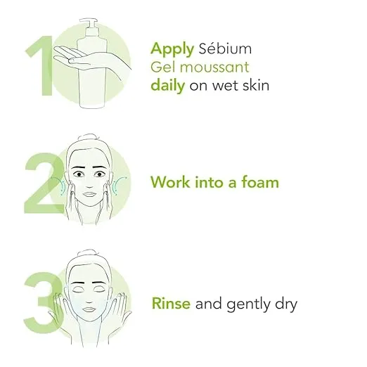 Bioderma Sébium Foaming Gel Cleanser 200ml - Product View 2 | Abdulghani Trading
