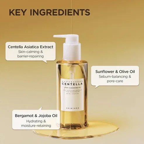 SKIN1004 Madagascar Centella Light Cleansing Oil 200ml - Gallery View 4 | Abdulghani Trading