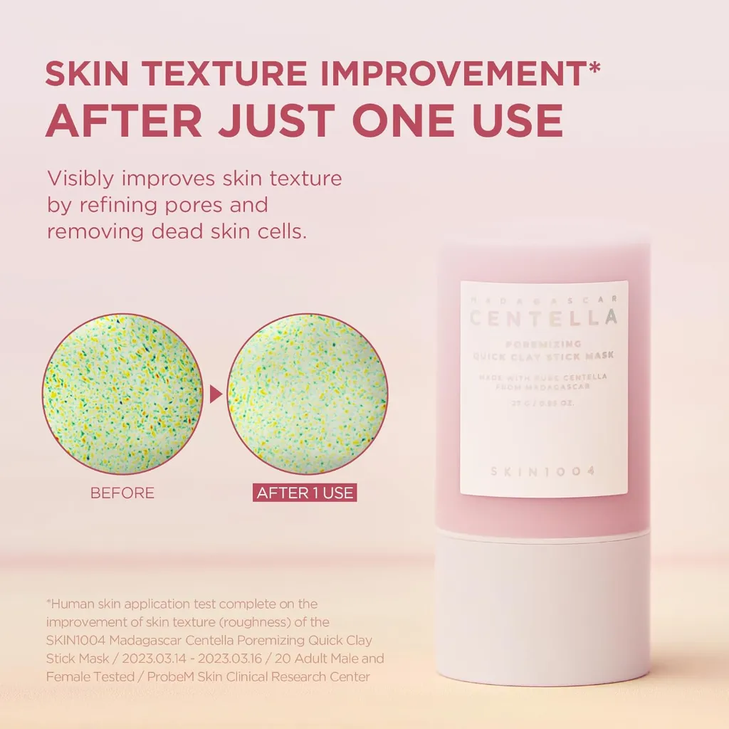 SKIN1004 Madagascar Centella Poremizing Quick Clay Stick Mask 27g - Official Product Image | Abdulghani Trading