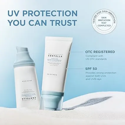 SKIN1004 Madagascar Centella Hyalu-Cica Water-Fit Sun Serum SPF50+ PA++++ 50ml - Gallery View 2 | Abdulghani Trading