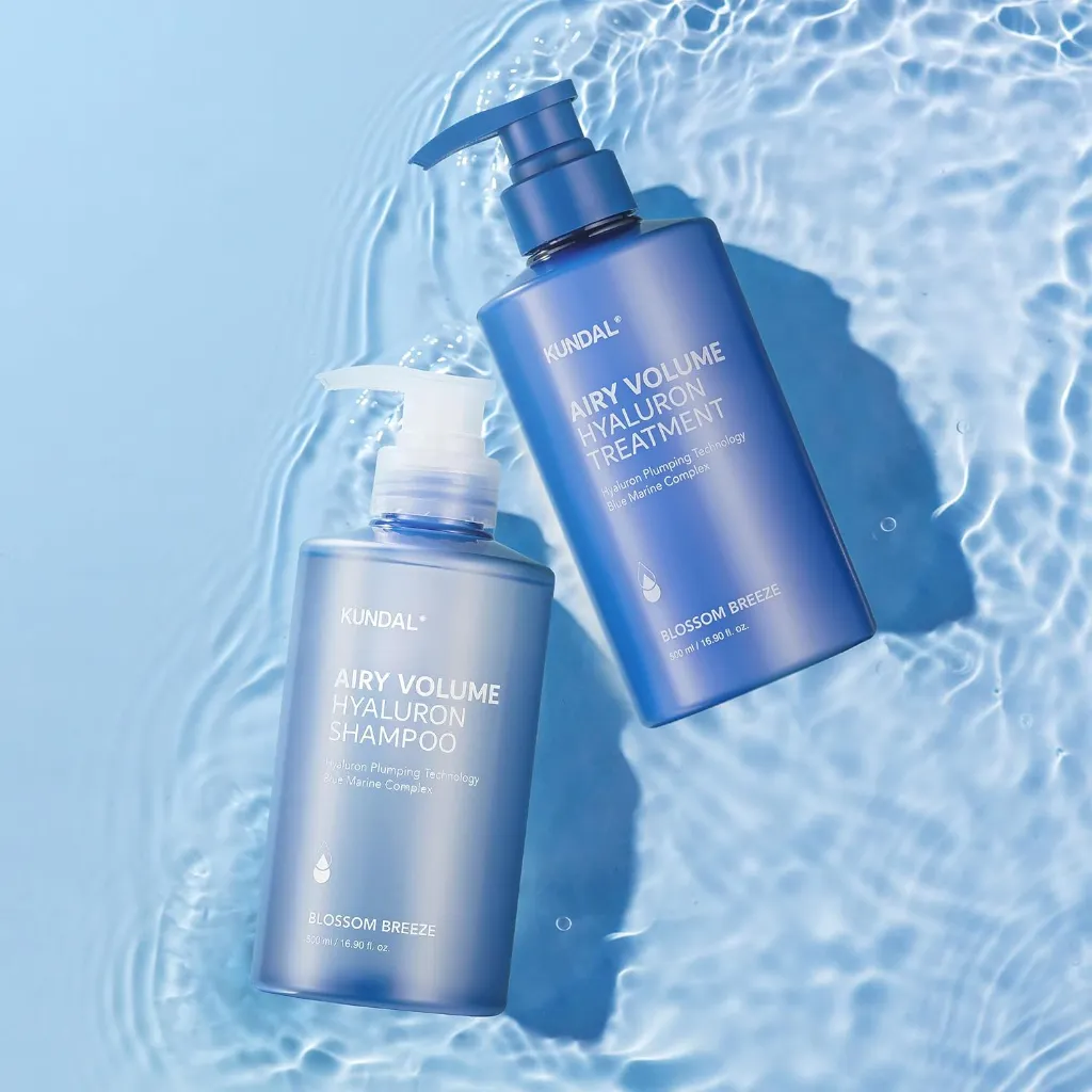KUNDAL Airy Volume Hyaluron Hair Care Set (2x300ml) – Unisex - Product View 4 | Abdulghani Trading