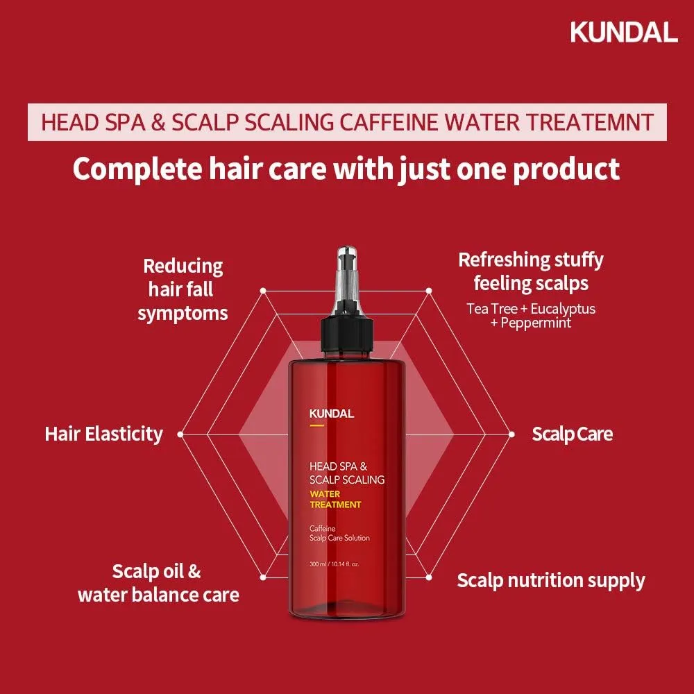 KUNDAL Head Spa & Scalp Scaling Water Treatment 300ml – Unisex - Product View 4 | Abdulghani Trading