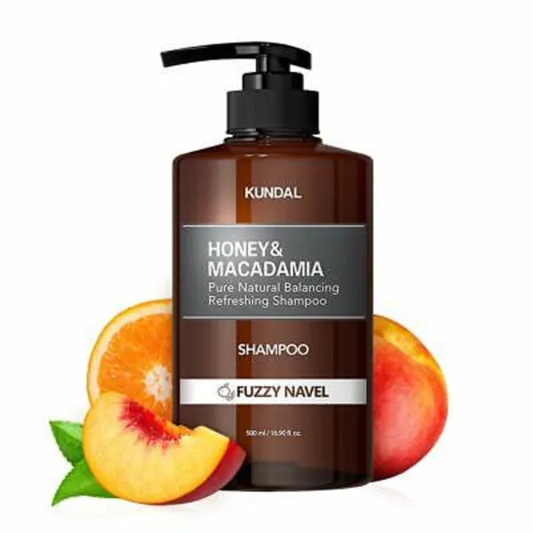 KUNDAL Honey & Macadamia Shampoo Fuzzy Navel Clean Soap 500ml – Unisex - Product View 2 | Abdulghani Trading