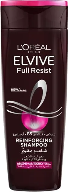 L’Oréal Elvive Full Resist Reinforcing Shampoo 600ml – Unisex - Product View 3 | Abdulghani Trading