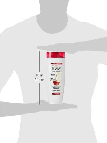 L’Oréal Elvive Total Repair 5 Shampoo White 600ml – Unisex - Product View 3 | Abdulghani Trading