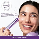 Numbuzin No. 9 NAD+ Retinol Volumetox Eye Cream Anti-wrinkle Eye Cream for Reducing Puffiness and Dark Circles 10 Ml