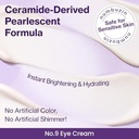 Numbuzin No. 9 NAD+ Retinol Volumetox Eye Cream Anti-wrinkle Eye Cream for Reducing Puffiness and Dark Circles 10 Ml