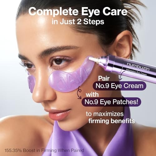 Numbuzin No. 9 NAD+ Retinol Volumetox Eye Cream Anti-wrinkle Eye Cream for Reducing Puffiness and Dark Circles 10 Ml