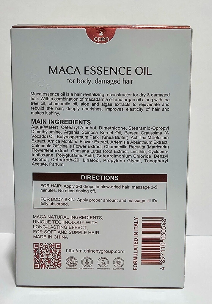 Permanent Dye MACA ESSENCE