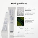 Dr.Althea Retinol Flat Iron Eye Roller | Face Lift Serum with Gua Sha Roller | Antiaging Care with Madecassoside & Centella & Hyaluronic Acid | Vegan 