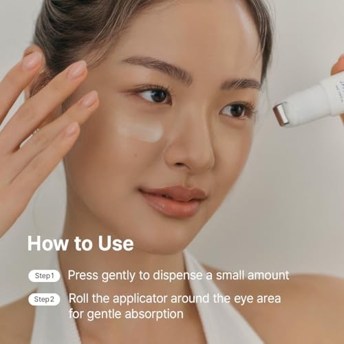 Dr.Althea Retinol Flat Iron Eye Roller | Face Lift Serum with Gua Sha Roller | Antiaging Care with Madecassoside & Centella & Hyaluronic Acid | Vegan 
